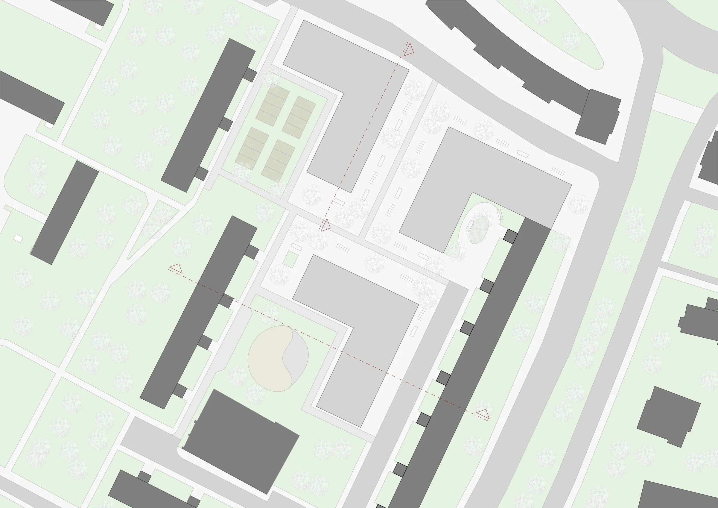 Lageplan 1:500