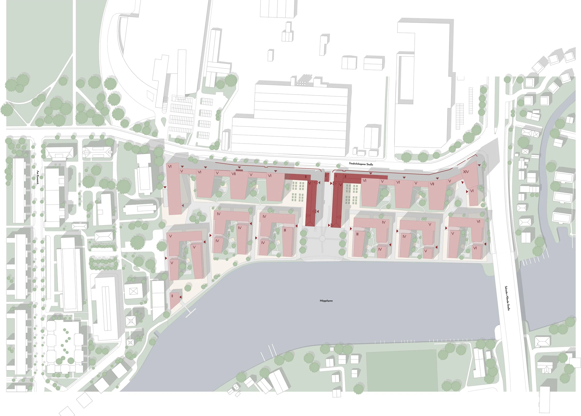 Lageplan 1:1000